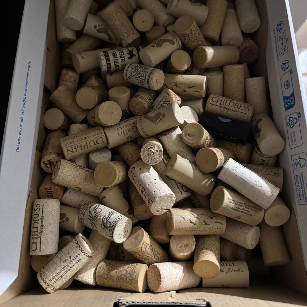 Wine Corks - Various brands - Great for Crafting - Over 200